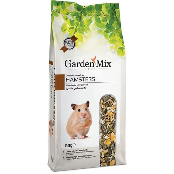 Garden Mix Hamster Yemi Platin 1000 Gr