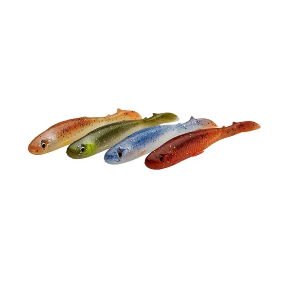 Savage Gear Slender Scoop Shad 9cm 4gr Silikon Yem Renk : Clear Water Mix