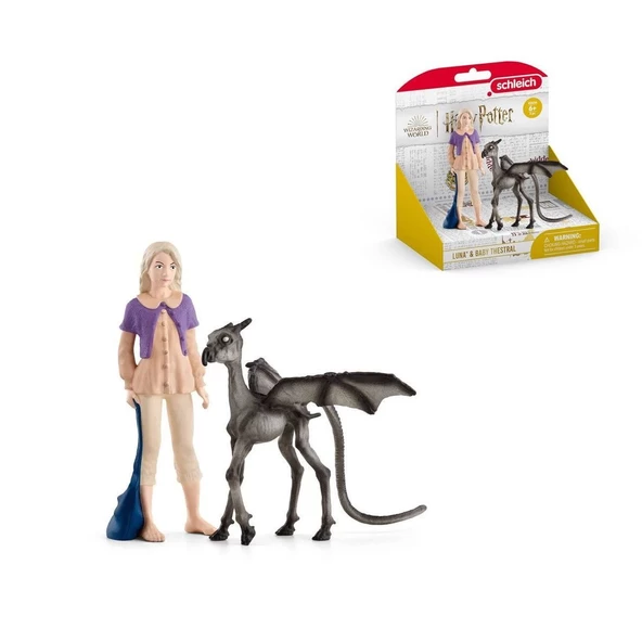 42636 Schleich - Luna Lovegood ve Baby Thestral - Harry Potter Serisi +3 yaş