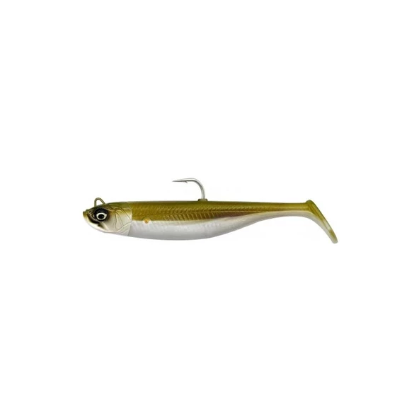 Savage Gear Savage Minnow 12,5 cm 35 gr 2+1 Silikon Yem Renk : Khaki