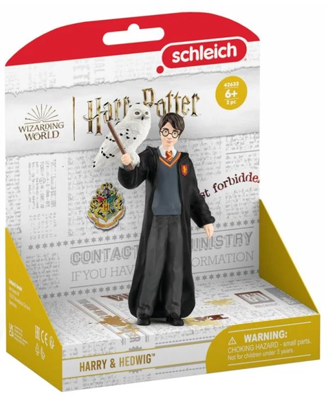 Schleich Harry Potter Büyücülük Dünyası Mini Figür Harry ve Hedwig 42633