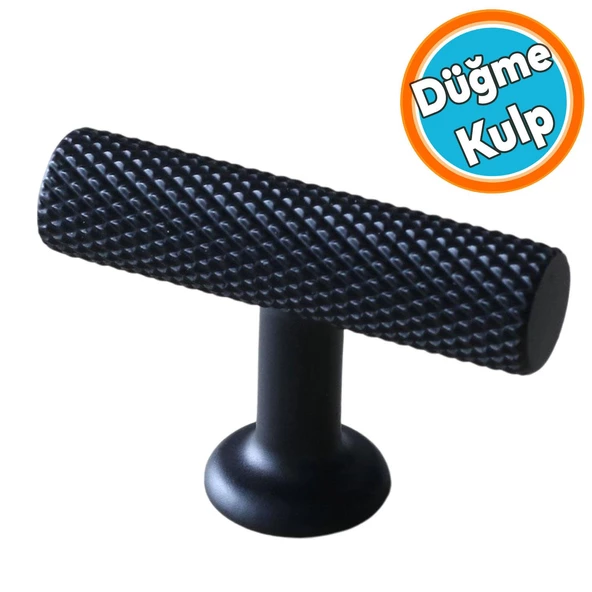 Düğme Kulp Mobilya Mutfak Dolabı Çekmece Dolap Kulpları Kapak Kulpu Kulbu Siyah Metal