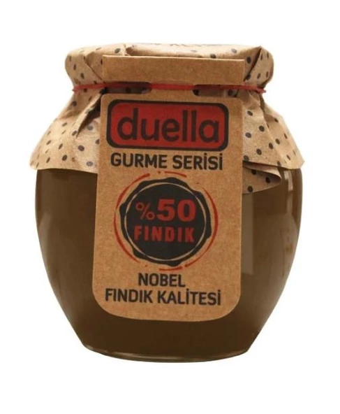 Duella Gurme Premium %50 Çikoltalı Fındık Kreması 330gr