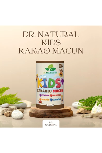 Kids Çocuk Macunu Kakaolu - Arı Sütü - Propolis - Pekmez Ve Vitamin 240 gr (İŞTAH AÇICI)