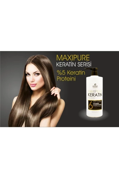Keratin Şampuan 1000ml+keratin Saç Kremi 1000ml - 3