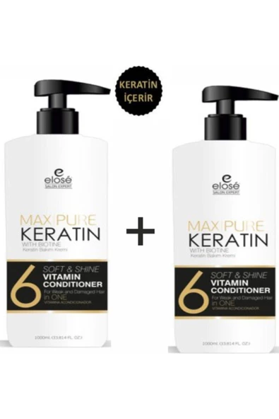 Keratin Saç Kremi 1000ml X 2det