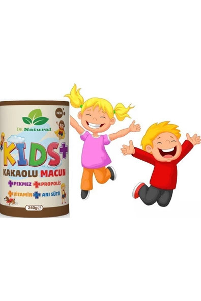 Kids Çocuk Macunu Kakaolu - Arı Sütü - Propolis - Pekmez Ve Vitamin 240 gr ( 3 Adet ) - 4