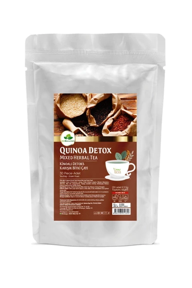 Kinoa Kilo Vermeye Yardımcı Detox Çayı Bitkisel Karışımlı Detoks Form Çayı - 2