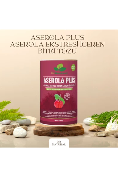 Aserola Plus Acerola Ekstresi Içeren Karışık Bitki Tozu 150 Gr.