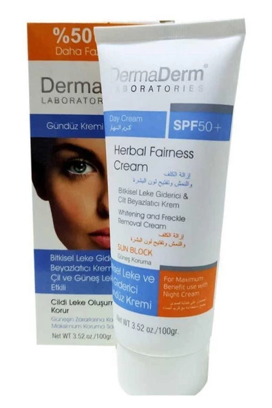 Bitkisel Krem Spf 50+ Gündüz Kremi 100 Gr