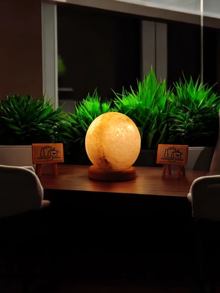 Çankırı Tuz Lambası Küçük Küre 1-2kg Özdede Shop - 4