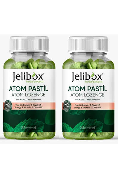 Atom Pastil Atom Lozenge Naneli 45 Adet ( 2 ADET ) - 2