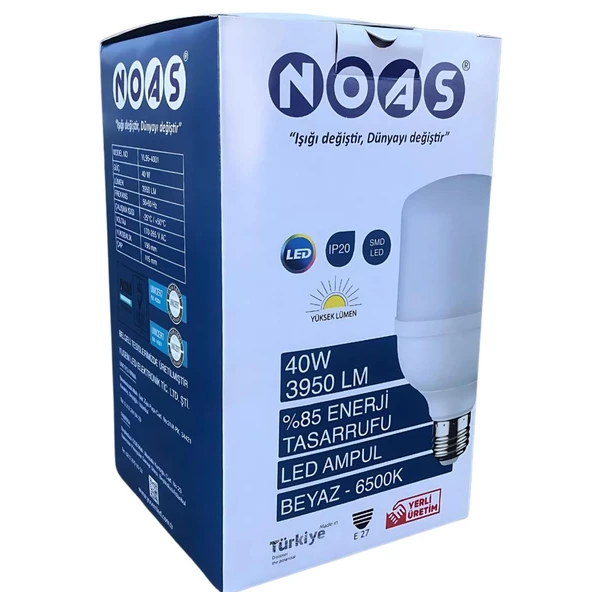 Noas 40w Torch Ampül YL95-4001 - Beyaz