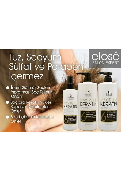 Keratin Saç Bakım Kremi 1000 ml - 2