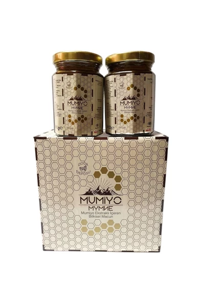 Mumiyo Macunu - Mummio - Ballı Bitkisel Karışım 2'li Set 230 Gr X 2