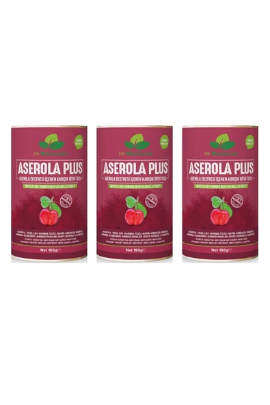 3 Adet Aserola Plus Acerola Ekstresi Içeren Karışık Bitki Tozu 150 Gr. - 2