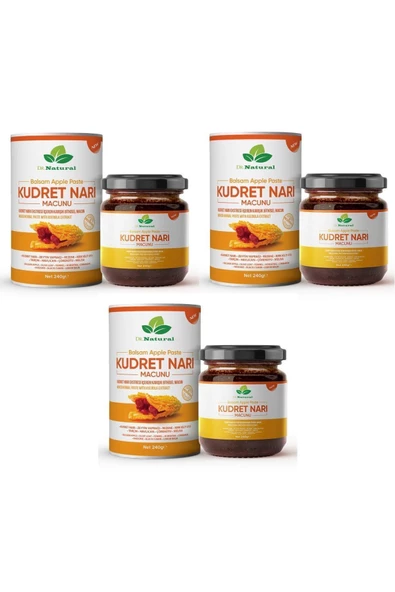 Kudret Narı Macunu Bal Keçiboynuzu Bitki Karışımlı Bitter Melon Macun 240 Gr ( 3 Adet ) - 2