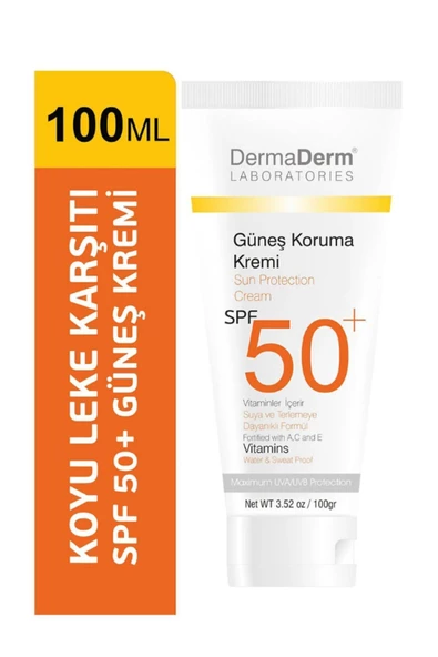 Dermaderm Güneş Kremi Spf 50  ve Güneş Koruma Kremi 100 G - 2