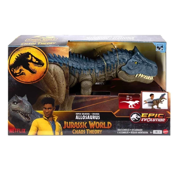 Jurassıc World Super Colossal Allosaurus HRX53 - 6