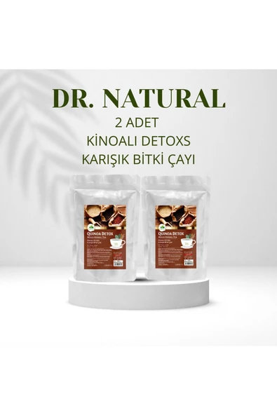 Kinoa Detox Çayı Bitkisel Karışımlı Detoks Form Çayı ( 2 Adet )