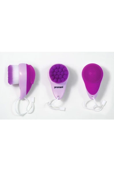 Çift Taraflı Yüz Temizleme/masaj Fırçası Pr-951 - 6