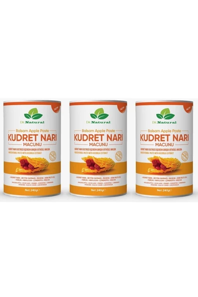 Kudret Narı Macunu Bal Keçiboynuzu Bitki Karışımlı Bitter Melon Macun 240 Gr ( 3 Adet ) - 3