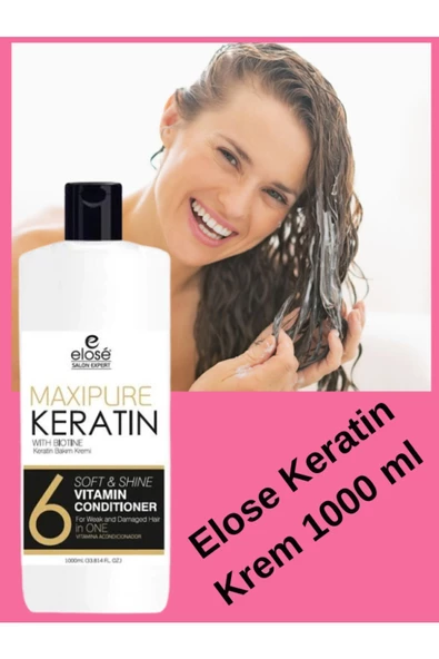 Keratin Özlü Saç Bakım Kremi 1000 ml