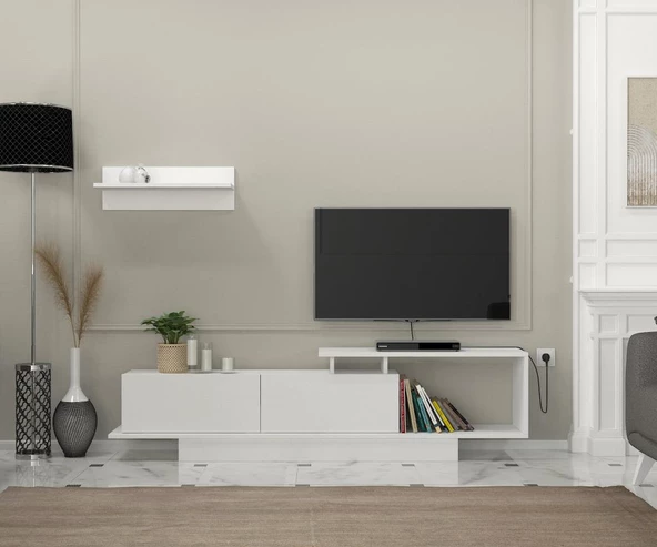 Dekorister Asos Tv Ünitesi Beyaz - 2