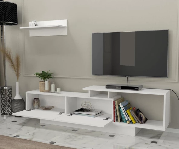 Dekorister Asos Tv Ünitesi Beyaz - 3