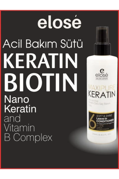 Keratin Saç Bakım Sütü 250 Ml