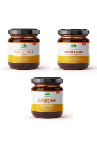 Kudret Narı Macunu Bal Keçiboynuzu Bitki Karışımlı Bitter Melon Macun 240 Gr ( 3 Adet ) - 4