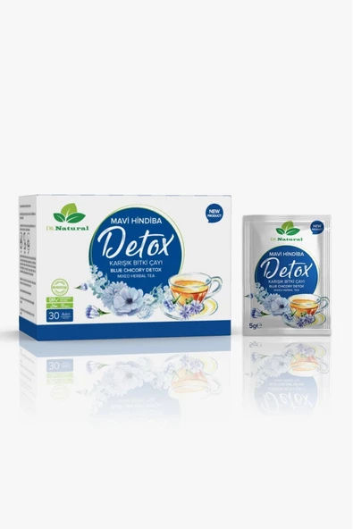 Mavi Hindiba Detox Karışık Bitki Çayı 30 Şase Mavihindiba Detoks Tozu - 2