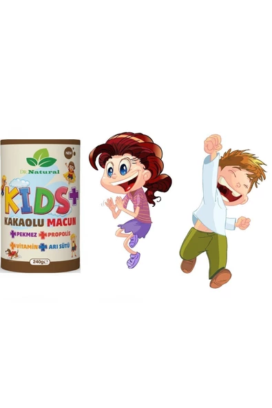 Kids Çocuk Macunu Kakaolu - Arı Sütü - Propolis - Pekmez Ve Vitamin 240 gr ( 3 Adet ) - 5