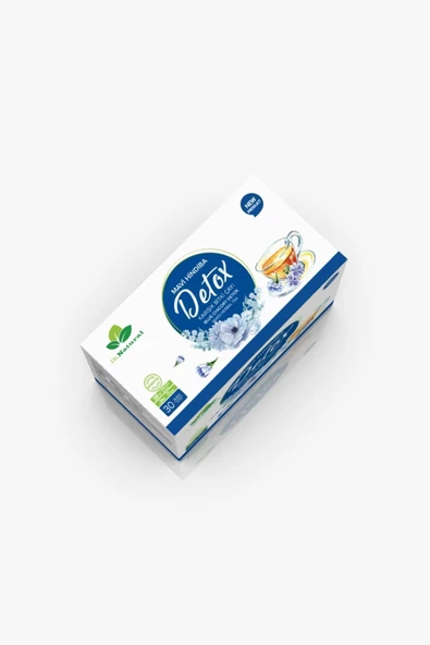 Mavi Hindiba Detox Karışık Bitki Tozu 30 Şase Mavihindiba Detoks Çayı (2 ADET) - 5