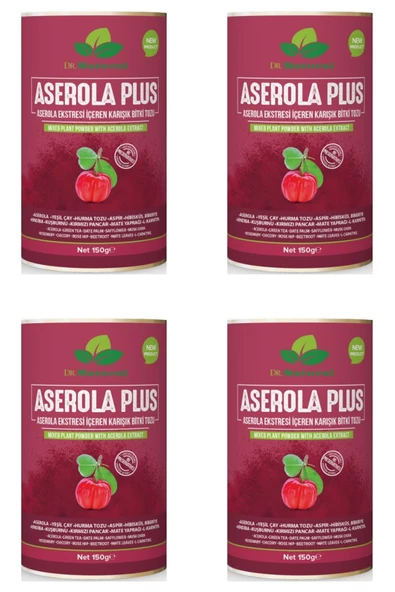 Aserola Plus Barbados Kirazı Ekstresi İçeren Karışık Bitki Tozu (4 Adet) - 2