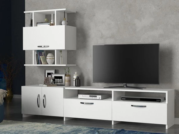 Dekorister Neva Tv Ünitesi Beyaz - 2