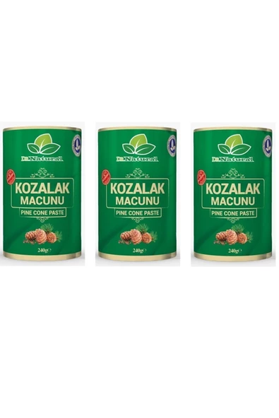 Kozalak Macunu Çam Kozalağı Macun 240 Gr. (3 ADET) - 3