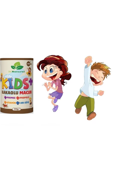 Kids Çocuk Macunu Kakaolu - Arı Sütü - Propolis - Pekmez Ve Vitamin 240 gr ( 2 Adet ) - 5