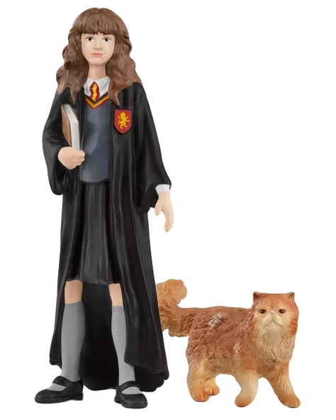 Schleich Harry Potter Büyücülük Dünyası Mini Figür Hermione ve Crookshanks - 2
