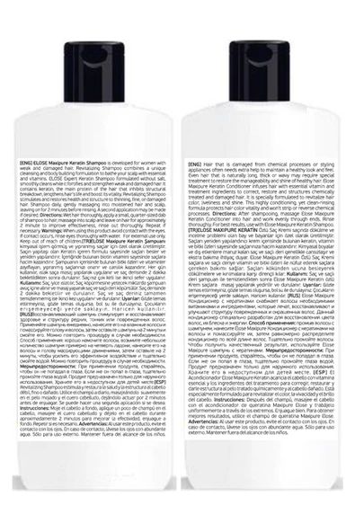 Keratin Saç Bakım Seti Şampuan + Krem 1000 Ml - 2
