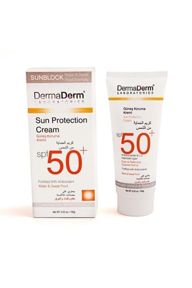 Spf 50+ Faktör Güneş Kremi Dermatolojik Seri Ürt 05/18