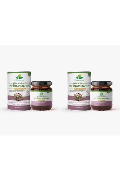 Enginar Macunu Pekmez ve Bal Katkılı Bitkisel Karışımlı Macun 240 Gr ( 2 Adet ) - 2