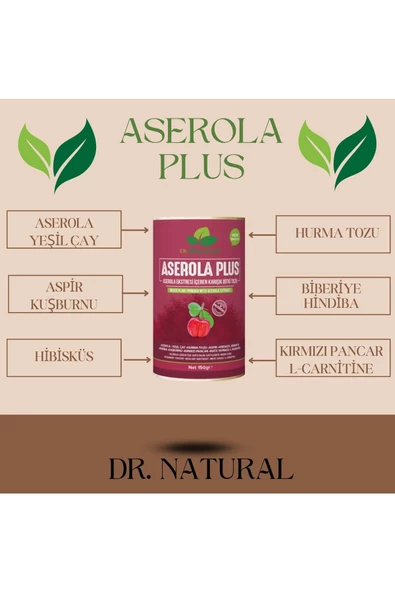 Aserola Ekstresi Tozu 150 Gr ve Hindiba Detox Kahvesi 30 Adet (2li Set) - 2