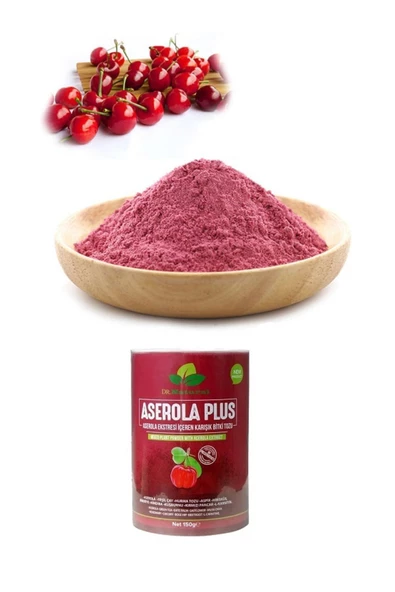 Aserola Plus Barbados Kirazı Ekstresi İçeren Karışık Bitki Tozu (4 Adet) - 3