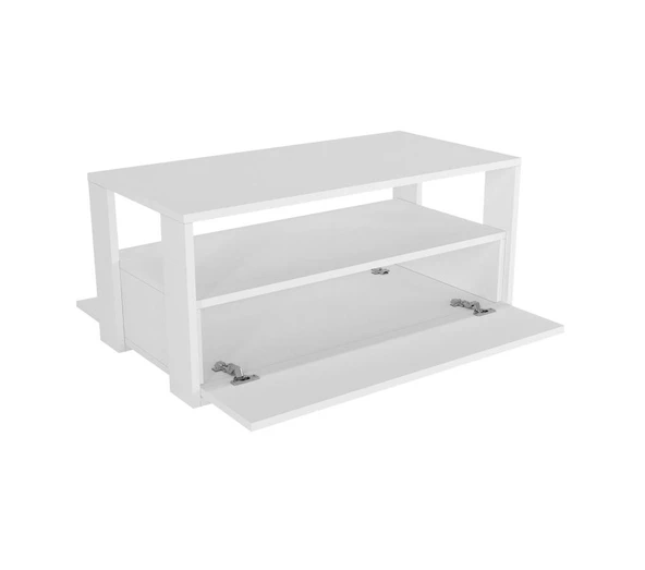 Dekorister Balina Orta Sehpa Beyaz - 5