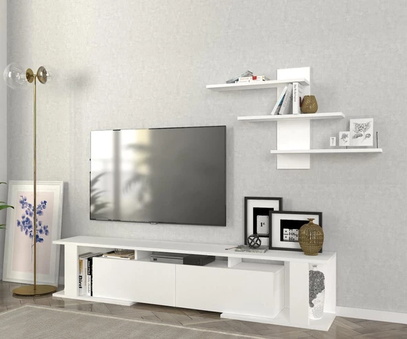 Dekorister Game Tv Ünitesi Beyaz - 2
