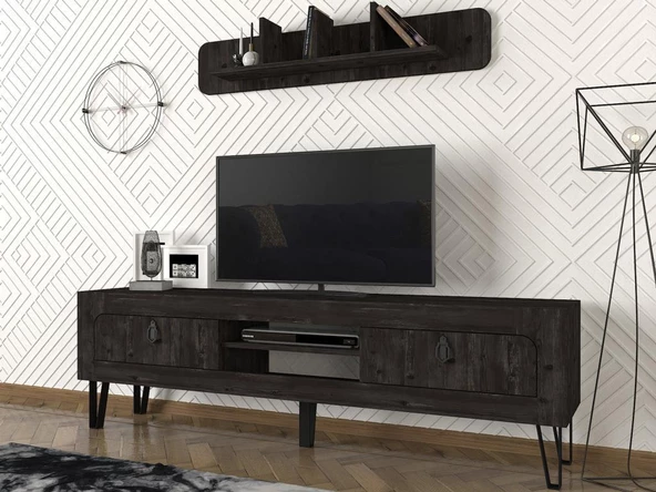 Dekorister Exclusive Emerald Tv Ünitesi Rebab - 2