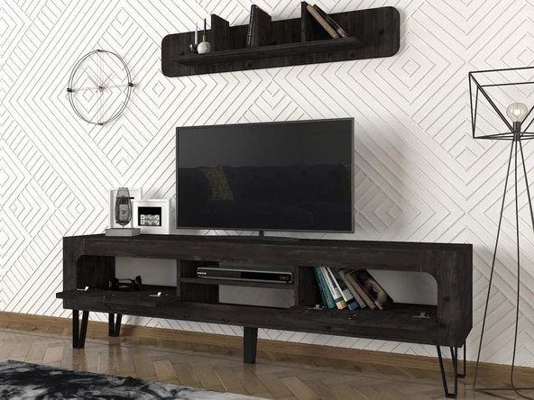 Dekorister Exclusive Emerald Tv Ünitesi Rebab - 3