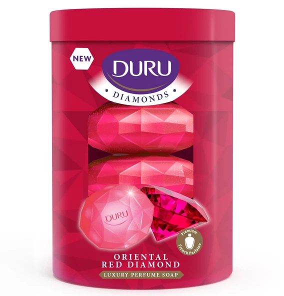 Duru Diamonds Serisi Oriental Red Diamond Güzellik Sabunu 360 GR