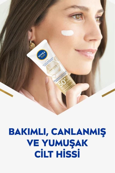 Nivea Luminous630 Leke Karşıtı Güneş Koruyucu Yüz Kremi 40ml, Spf50, Hyalüronik Asit, E Vitamini, Uva/uvb - 2